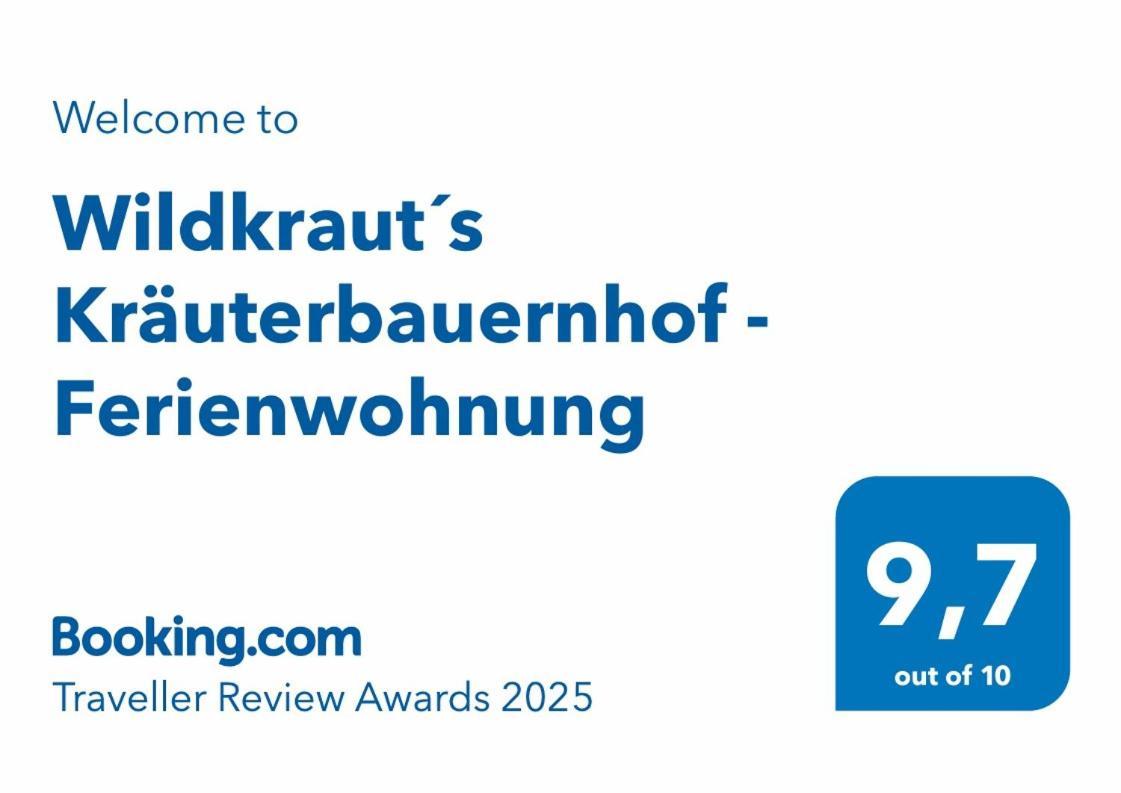 Wildkraut'S Kraeuterbauernhof - Ferienwohnung Kremsmünster Kültér fotó